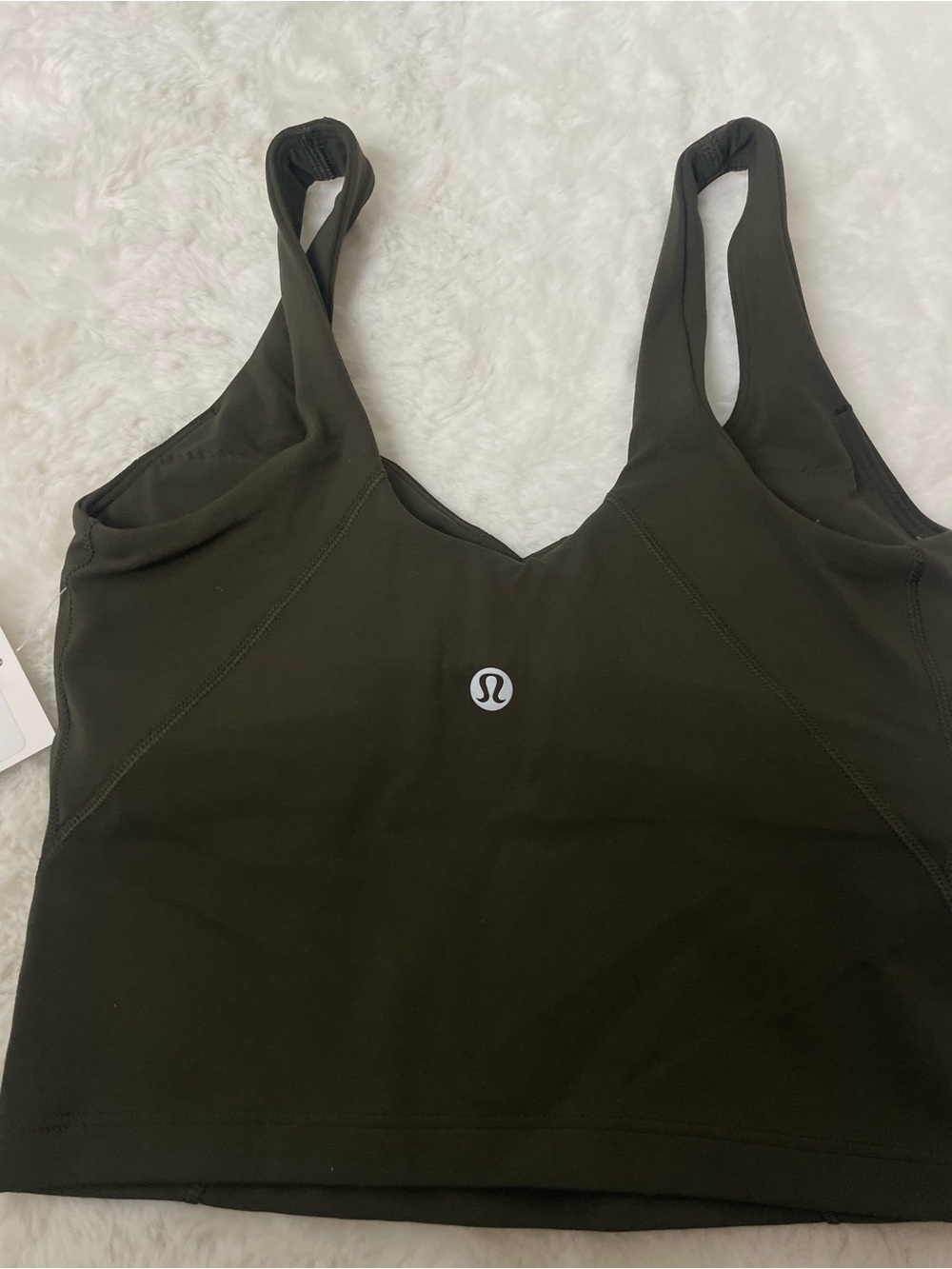 lululemon Align Tank Top in Olive Green